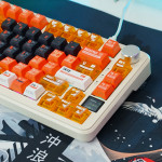 BÀN PHÍM CƠ ATTACK SHARK X85 PRO MULTI MODES PC X PBT ENGRAVED WANDERING PLAN VERSION 2 STRAWBERRY SWITCH