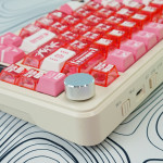 BÀN PHÍM CƠ ATTACK SHARK X85 PRO MULTI MODES PC X PBT ENGRAVED MARI MAKINAMI VERSION 1 STRAWBERRY SWITCH