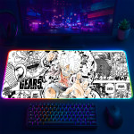 LÓT CHUỘT LED RGB 80×30 LUFFY GEAR 5 TRUYỆN TRANH