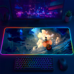 LÓT CHUỘT LED RGB 80×30 THOUSAND SUNNY