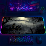 LÓT CHUỘT LED RGB 80×30 HAUNTED HOUSE