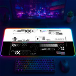 LÓT CHUỘT LED RGB 80×30 STREAM X