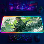 LÓT CHUỘT LED RGB 80×30 ZORO GREEN