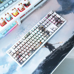 BÀN PHÍM CƠ READSON H108 WHITE WUKONG RED SWITCH