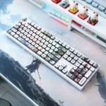 BÀN PHÍM CƠ READSON H108 WHITE WUKONG RED SWITCH
