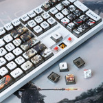 BÀN PHÍM CƠ READSON H108 WHITE WUKONG RED SWITCH
