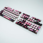 BỘ KEYCAP PUDDING SIDE TRANSPARENT GENSHIN YAE MIKO (PBT/SAX PROFILE/125 PHÍM)