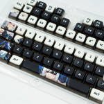 BỘ KEYCAP PUDDING SIDE TRANSPARENT HONKAI JINGLIU (PBT/SAX PROFILE/125 PHÍM)