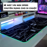 LÓT CHUỘT LED RGB 80×30 GAME PAD BLACK ASTRONUAT