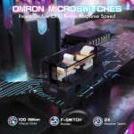 CHUỘT ATTACK SHARK X1 MULTI MODES ĐEN (PAW3395PRO/53G)