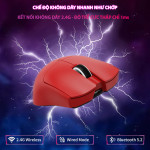 CHUỘT ATTACK SHARK X11SE MULTI MODES ĐỎ (PAW3311/59G)