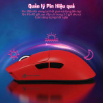 CHUỘT ATTACK SHARK X11SE MULTI MODES RED (PAW3311/59G)