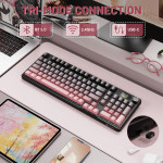 BÀN PHÍM CƠ ATTACK SHARK X98 PRO BLACK BERRY STRAWBERRY SWITCH