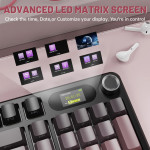 BÀN PHÍM CƠ ATTACK SHARK X98 PRO BLACK BERRY STRAWBERRY SWITCH