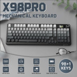 BÀN PHÍM CƠ ATTACK SHARK X98 PRO BLACK GRADIENT STRAWBERRY SWITCH