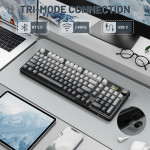 BÀN PHÍM CƠ ATTACK SHARK X98 PRO BLACK GRADIENT STRAWBERRY SWITCH