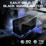 CHUỘT ATTACK SHARK R3 8K MULTI MODES ĐEN (PAW3395/46G)
