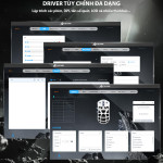 CHUỘT ATTACK SHARK R3 8K MULTI MODES ĐEN (PAW3395/46G)