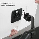 GIÁ ĐỠ MÀN HÌNH HYPERWORK FLEXUS PA01 ĐEN