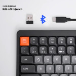 BÀN PHÍM KHÔNG DÂY HYPERWORK SILENTKEY MINI TS01M XANH