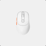 CHUỘT KHÔNG DÂY HYPERWORK SILENTIUM MINI MS01M TRẮNG