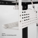 KHAY GIẤU DÂY KẸP BÀN HYPERWORK CM03 TRẮNG