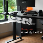 KHAY GIẤU DÂY KẸP BÀN HYPERWORK CM03 SIZE XL TRẮNG