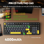 BÀN PHÍM CƠ ATTACK SHARK X98 STAR BLACK STRAWBERRY SWITCH