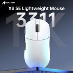 CHUỘT ATTACK SHARK X8SE MULTI MODES TRẮNG (PAW3311/55G)