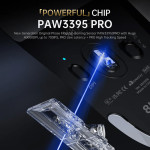 CHUỘT ATTACK SHARK X8 PRO 8K MULTI MODES ĐEN (PAW3395PRO/55G)