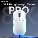 CHUỘT ATTACK SHARK X8 PRO 8K MULTI MODES TRẮNG (PAW3395PRO/55G)