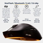 CHUỘT ATK A9 SE X NEARLINK MULTI MODES TRẮNG (PAW3311/53G)