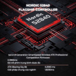 CHUỘT ATK F1 PRO 8K DUAL MODES ĐEN (PAW3950/45G)