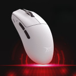 CHUỘT ATK F1 PRO MAX 8K DUAL MODES TRẮNG (PAW3950/50G)