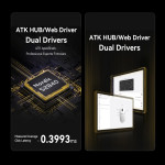 CHUỘT ATK X1 PRO MAX 8K MULTI MODES TRẮNG (PAW3950/54G)