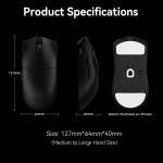 CHUỘT ATK X1 PRO MAX 8K MULTI MODES TRẮNG (PAW3950/54G)