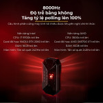 CHUỘT FGG MAD G PRO DUAL MODE TRẮNG (PAW3395/48G)