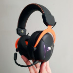 TAI NGHE GNET GX6 BLACK ORANGE 7.1 RGB