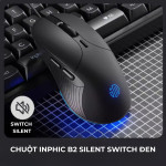 CHUỘT INPHIC B2 SILENT SWITCH ĐEN