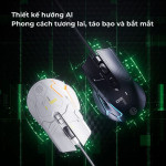 CHUỘT INPHIC PG9 RGB 1KHz TRẮNG