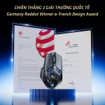 CHUỘT INPHIC IN9 ULTRA MULTI MODES 8KHz ĐEN (PAW3950 / MÀN HÌNH)