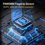 CHUỘT INPHIC IN9 ULTRA MULTI MODES 8KHz ĐEN (PAW3950 / MÀN HÌNH)