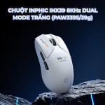 CHUỘT INPHIC INX39 8KHz DUAL MODE TRẮNG (PAW3395/39g)