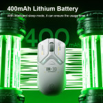 CHUỘT INPHIC IN10 MULTI MODES 8KHz ĐEN (PAW3395/60g)