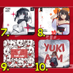 LÓT CHUỘT YUKI AIM GAMING SIZE 26X21 DÀY 3MM