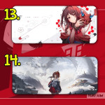 LÓT CHUỘT YUKI AIM CỠ LỚN SIZE 90X40 DÀY 5MM