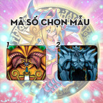 LÓT CHUỘT YUGIOH SIZE 26X21 DÀY 3MM