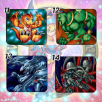 LÓT CHUỘT YUGIOH SIZE 26X21 DÀY 3MM
