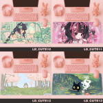 LÓT CHUỘT CUTE DỄ THƯƠNG CỠ LỚN SIZE 80X30 DÀY 3MM