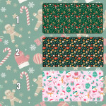 LÓT CHUỘT NGÀY LỄ NOEL CỠ LỚN SIZE 80X30 DÀY 3MM